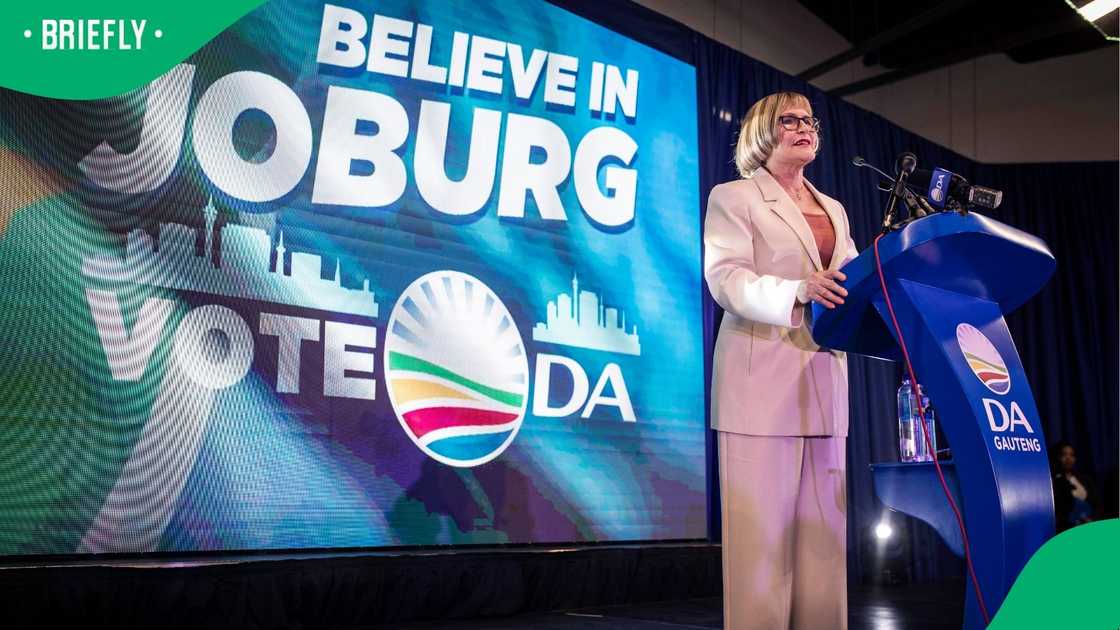 The Democratic Alliance announced Helen Zille as its candidate