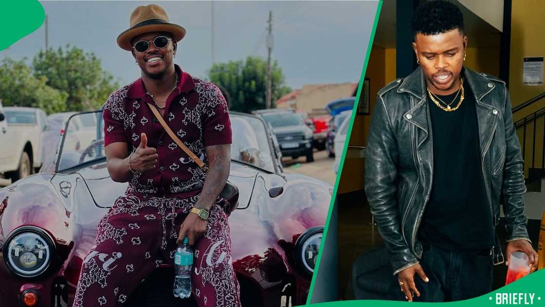 Murdah Bongz celebrated Kaizer Chiefs' victory over Mamelodi Sundowns. Murdah Bongz celebrated Kaizer Chiefs' victory over Mamelodi Sundowns.