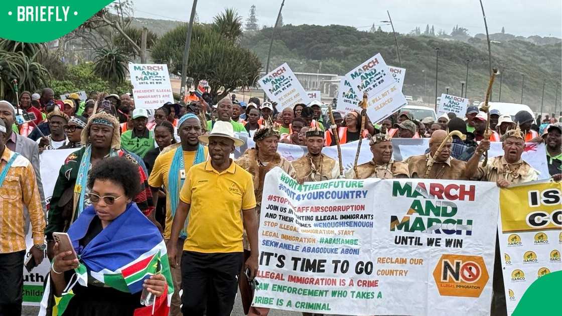 A mass gathering was held to protest the coronation of a Nigerian king in KuGompo City A mass gathering was held to protest the coronation of a Nigerian king in KuGompo City