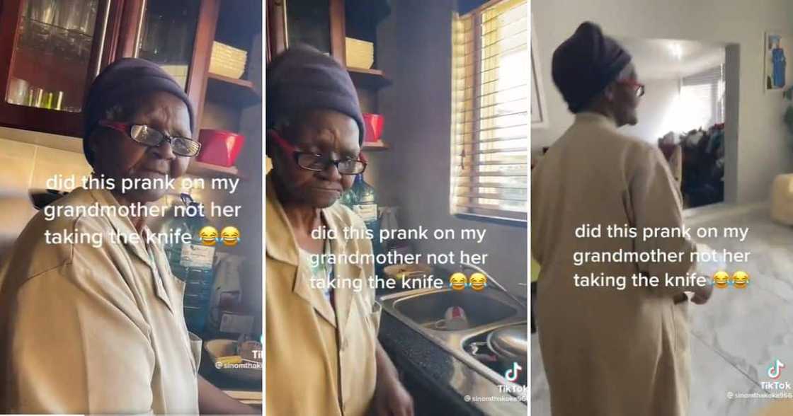 A fight prank played on a gogo has SA amused at her willingness A fight prank played on a gogo has SA amused at her willingness