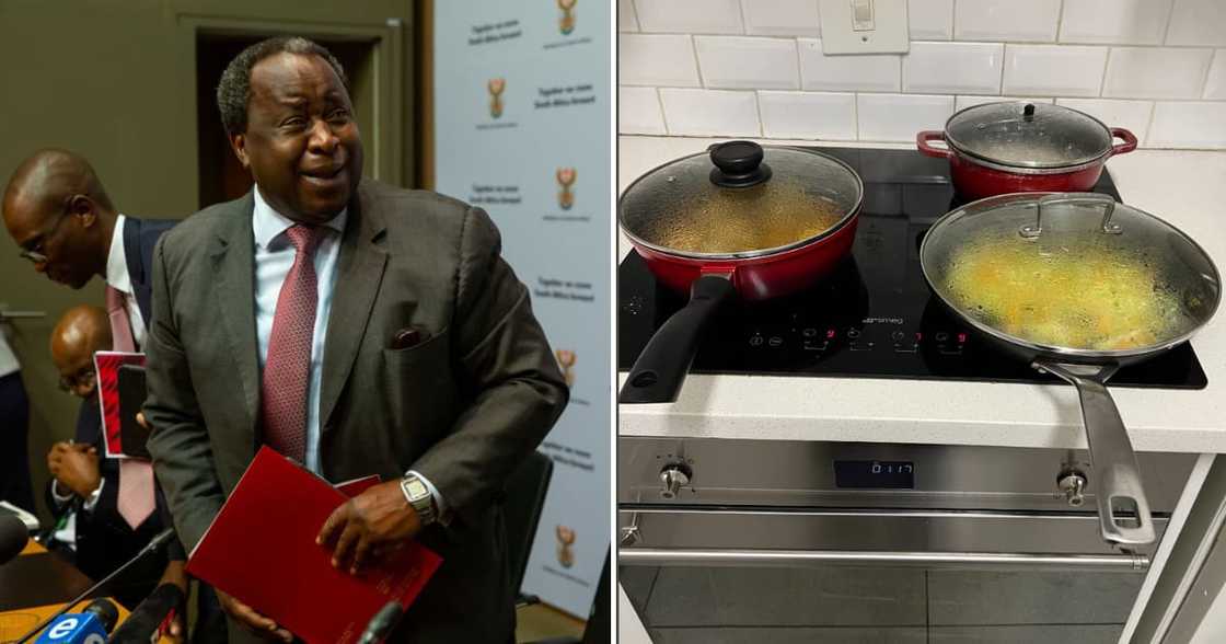 Tito Mboweni shared pictures of his nieces cooking and Mzansi poke light fun at it Tito Mboweni shared pictures of his nieces cooking and Mzansi poke light fun at it