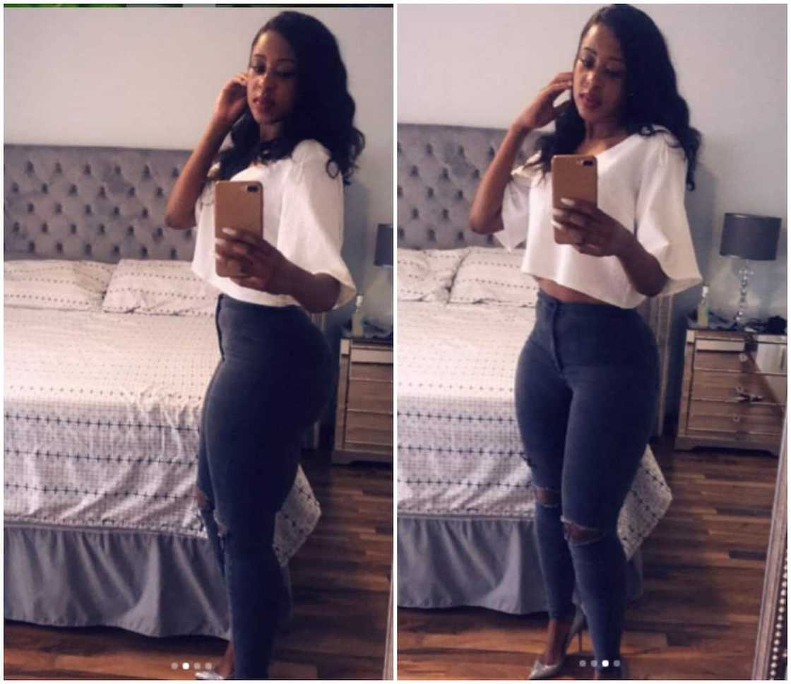 Hottest photos of Pulane Lenkoe that show that she is just as stunning with her clothes on