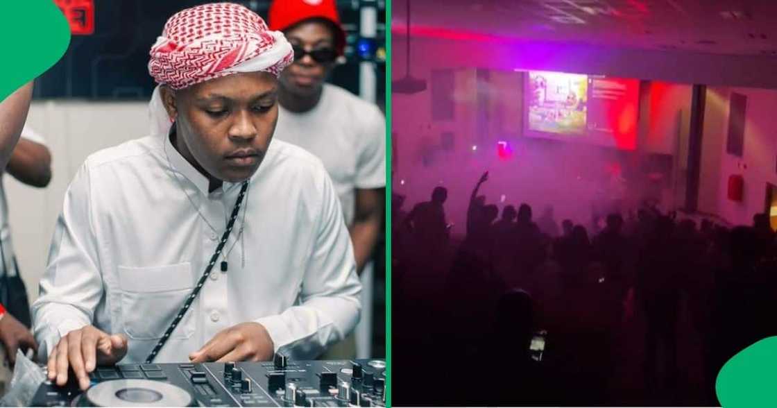 UKZN lecture hall turns into groove. UKZN lecture hall turns into groove.