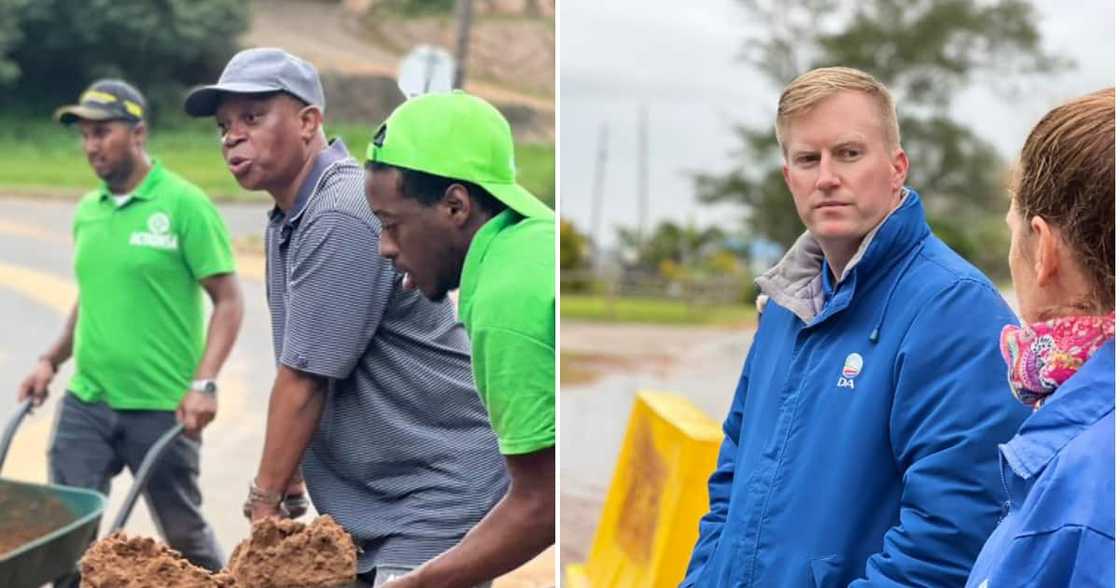 DA, ActionSA, Ballito, KZN Floods DA, ActionSA, Ballito, KZN Floods
