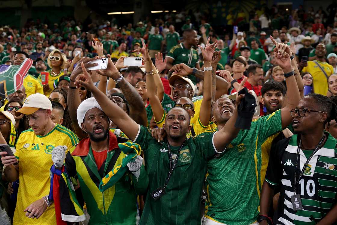 Supporters are counting down to Bafana Bafana's match against Canada