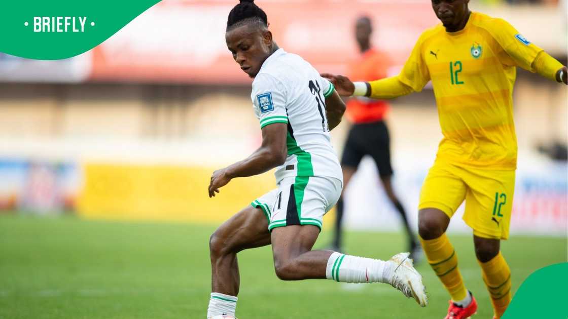 Nigeria drew against Zimbabwe in Uyo. Nigeria drew against Zimbabwe in Uyo.