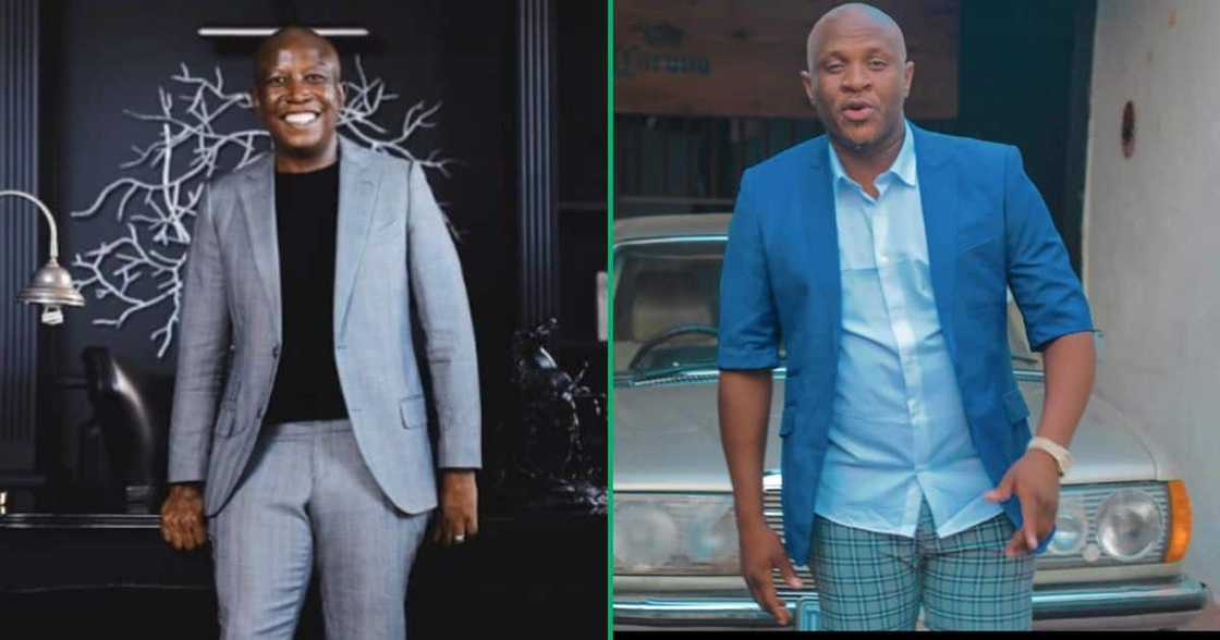Dr Malinga thanks Julius Malema for his support Dr Malinga thanks Julius Malema for his support