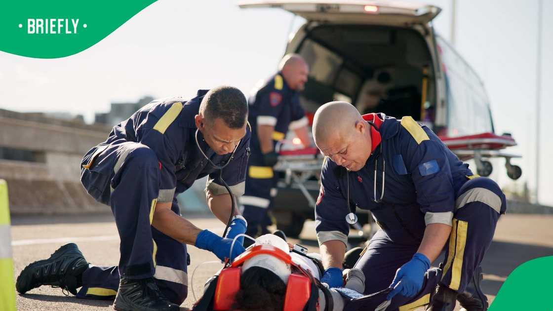 About 17 people were injured in an accident that involved 18 vehicles in Krugersdorp, Gauteng About 17 people were injured in an accident that involved 18 vehicles in Krugersdorp, Gauteng