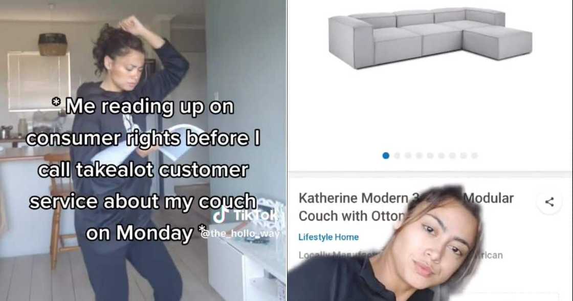 Woman's Takealot couch never arrived Woman's Takealot couch never arrived
