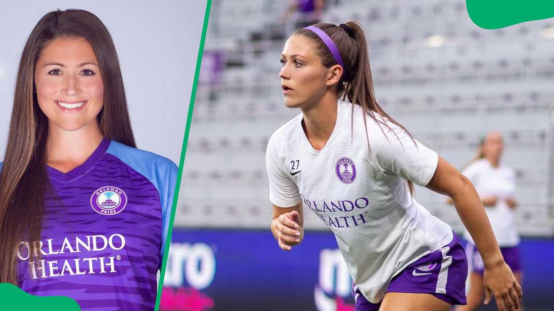 Morgan Reid of the Orlando Pride Morgan Reid of the Orlando Pride