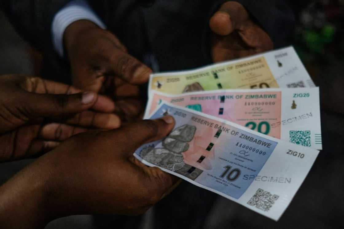 Zimbabwe's Reserve Bank has launched the ZiG (Zimbabwe Gold) currency in a bid to tackle a skyrocketing inflation Zimbabwe's Reserve Bank has launched the ZiG (Zimbabwe Gold) currency in a bid to tackle a skyrocketing inflation