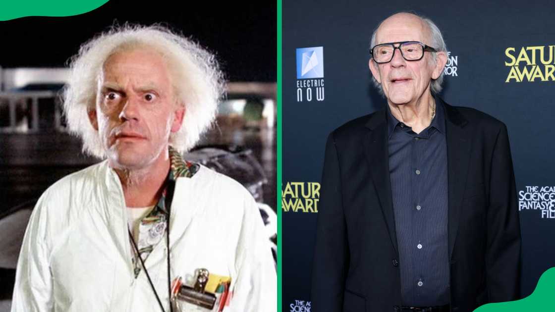 Christopher Lloyd then and now. Christopher Lloyd then and now.