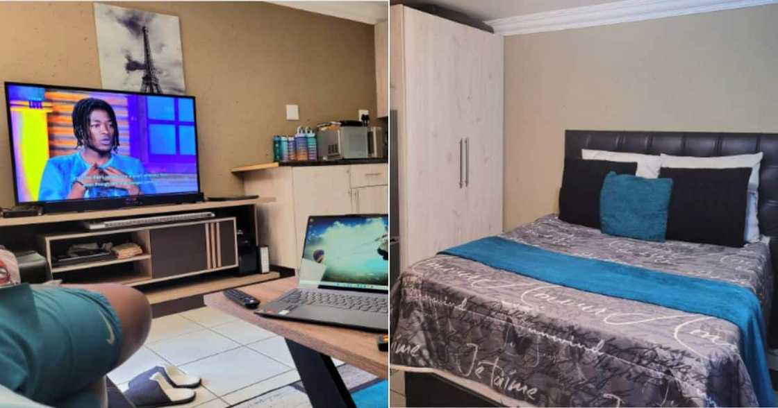 South African man new shows of bachelor apartment South African man new shows of bachelor apartment