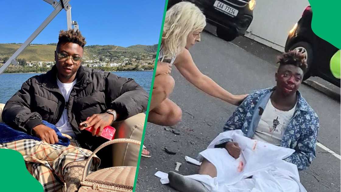 Nigerian rapper who crashed R7 million car in Cape Town accused of stealing South African's identity