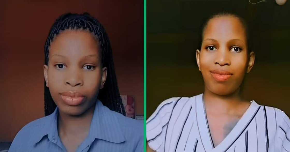 A woman took to TikTok to show off her humble home. A woman took to TikTok to show off her humble home.