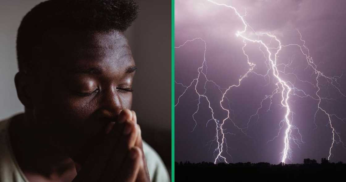 A pupil was struck by lightning in KwaZulu-Natal and the incident worried citizens A pupil was struck by lightning in KwaZulu-Natal and the incident worried citizens