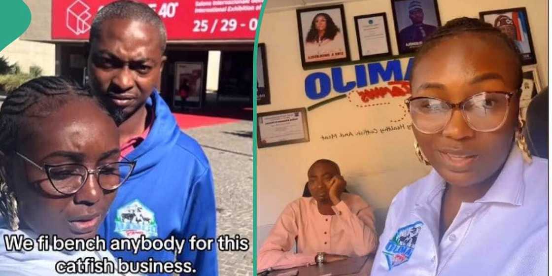 Nigerian lady, MD of his company, broke Nigerian lady, MD of his company, broke