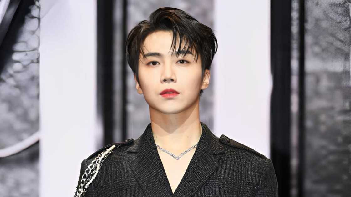 Jinho of Pentagon at Yes24 Live Hall in Seoul, South Korea. Jinho of Pentagon at Yes24 Live Hall in Seoul, South Korea.