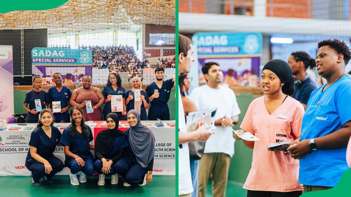 UKZN College of Health Sciences students meet and greet UKZN College of Health Sciences students meet and greet