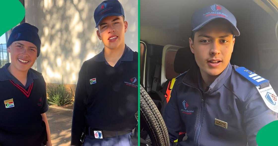 A TikTok video of two white security guards in South Africa speaking fluent isiZulu went viral A TikTok video of two white security guards in South Africa speaking fluent isiZulu went viral