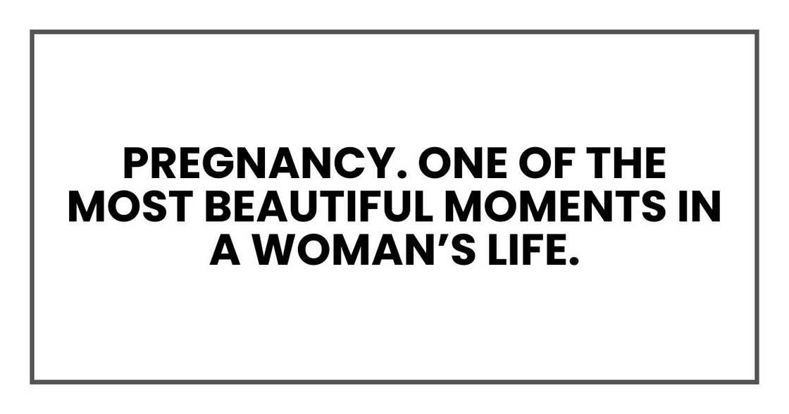 Pregnancy. One of the most beautiful moments in a woman’s life. Pregnancy. One of the most beautiful moments in a woman’s life.