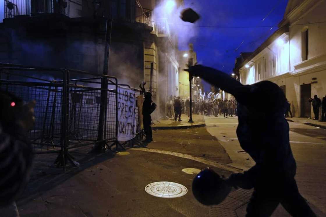 Ecuador's President Guillermo Lasso declared a state of emergency in three provinces late Friday in response to sometimes violent protests by Indigenous people Ecuador's President Guillermo Lasso declared a state of emergency in three provinces late Friday in response to sometimes violent protests by Indigenous people