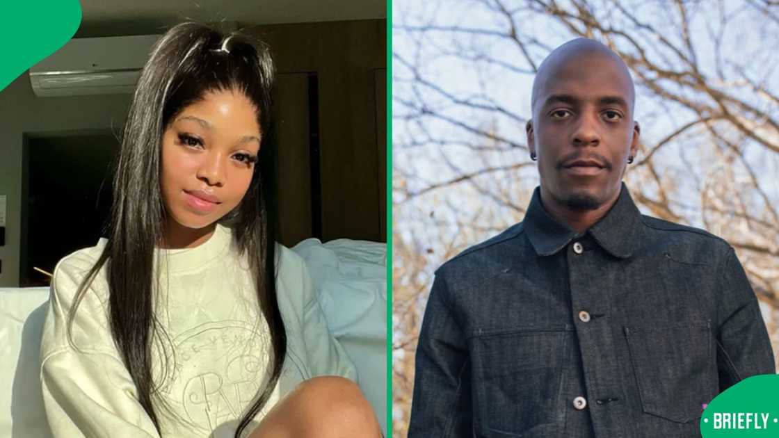 Thandeka Tshabalala and Mmeli Khumalo's playful interaction had fans gushing Thandeka Tshabalala and Mmeli Khumalo's playful interaction had fans gushing