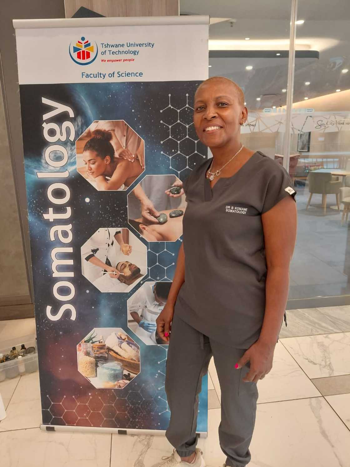 Dr Komane , Somatologist