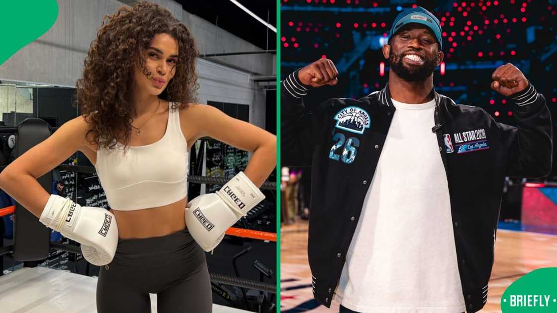 Rachel John and Siya Kolisi fueled romance rumours