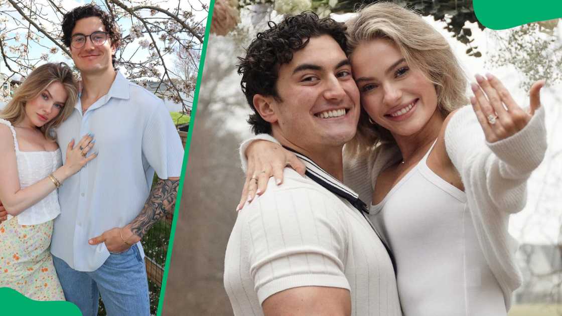 Jesse James West and Claudia Walsh engaged Jesse James West and Claudia Walsh engaged