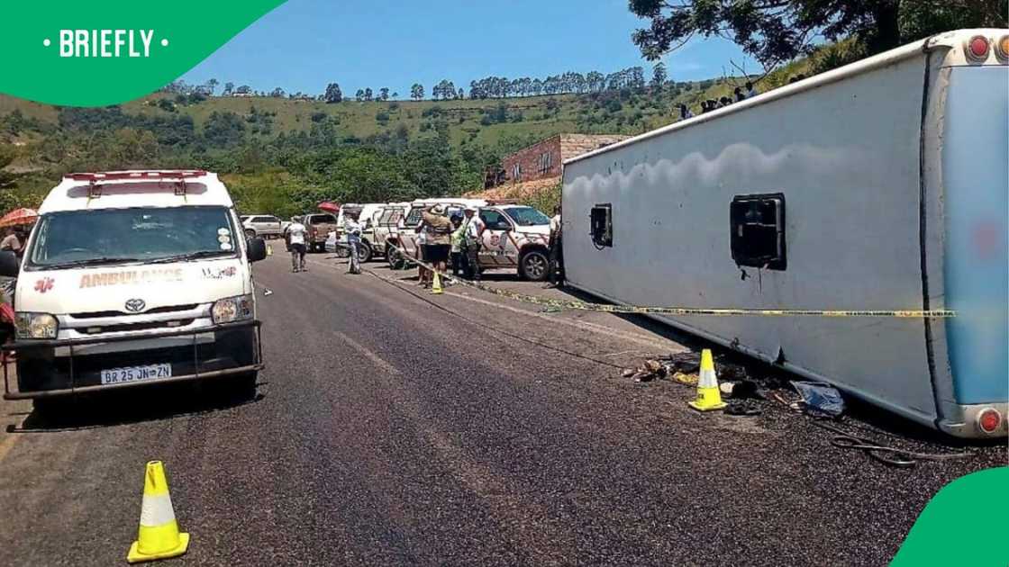 1 Dead, over 50 Nazareth churchgoers injured in Ndwedwe bus crash 1 Dead, over 50 Nazareth churchgoers injured in Ndwedwe bus crash