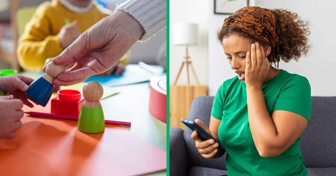 Curro Holdings apologised after a picture of a black learner portraying a cashier sparked outrage on social media Curro Holdings apologised after a picture of a black learner portraying a cashier sparked outrage on social media