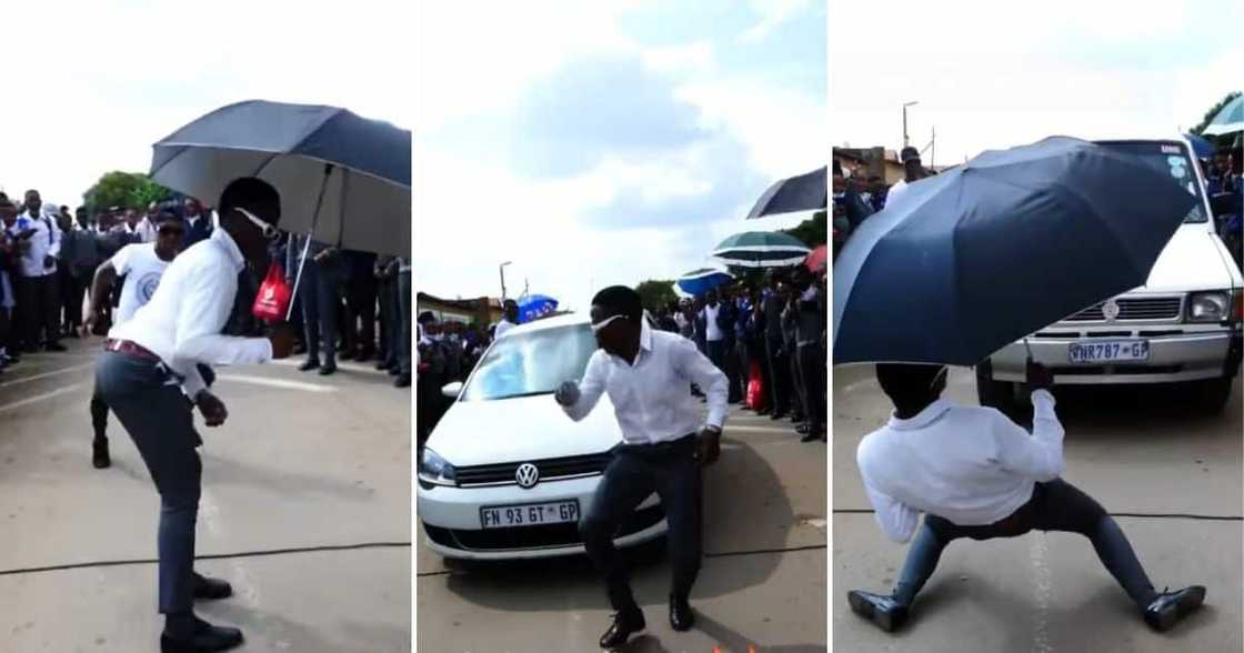 School Boy, Dance Moves, Moving Cars School Boy, Dance Moves, Moving Cars