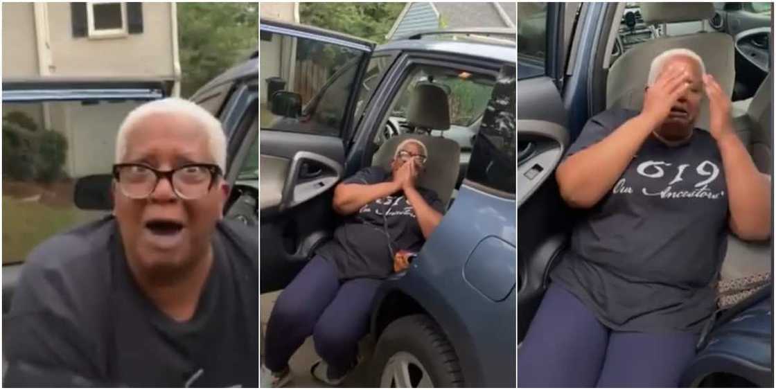 Debbie was overwhelmed with joy after seeing her daughter again. Debbie was overwhelmed with joy after seeing her daughter again.