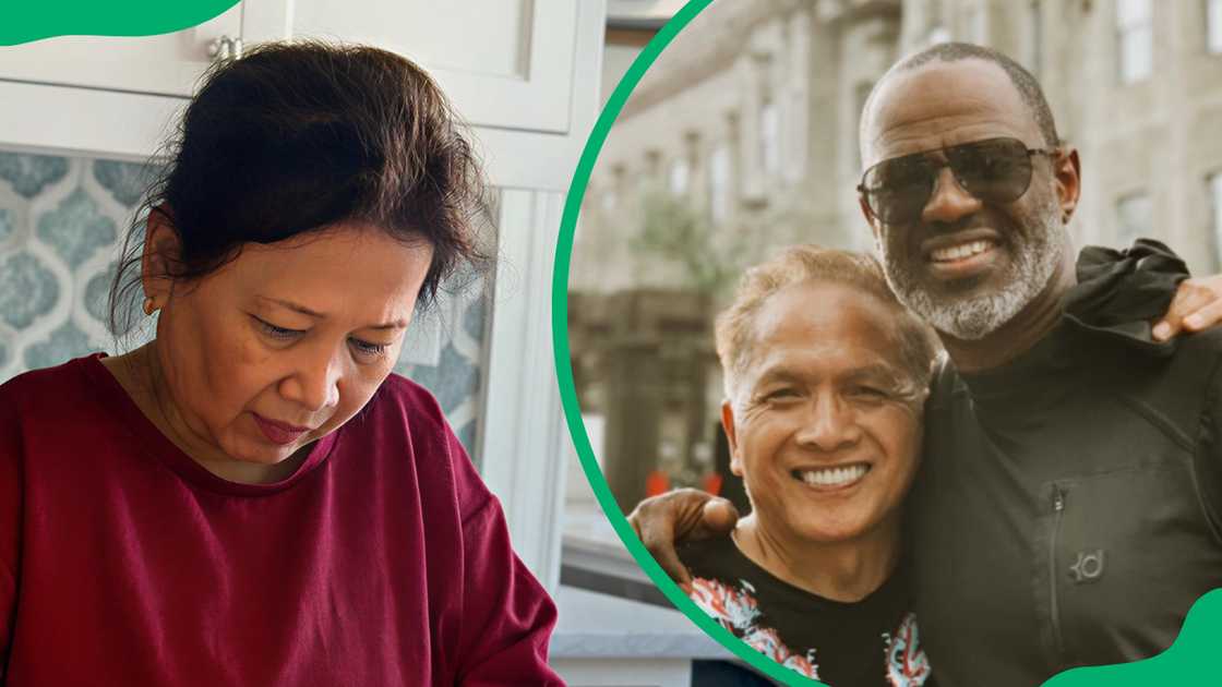 Leilani's mother (L). Her father and husband (R)