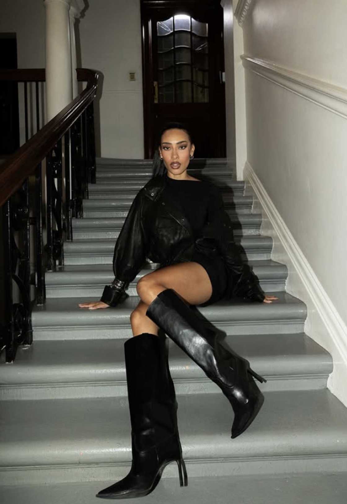 Sarah Langa's high-end shoes and sunglasses were stolen