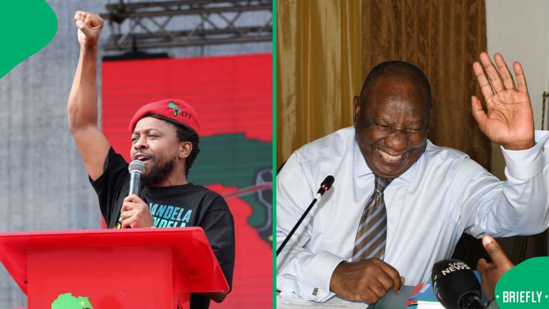 Mbuyiseni Ndlozi praised Cyril Ramaphosa for signing the NHI, BELA and Expropriation Acts