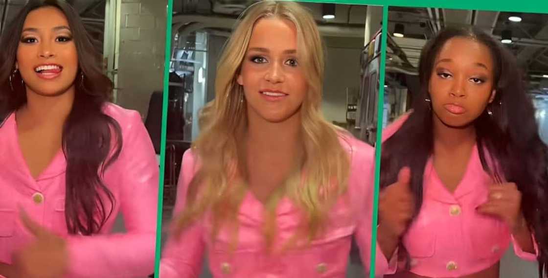 A TikTok video showcases a group of women dancing and people loved it. A TikTok video showcases a group of women dancing and people loved it.