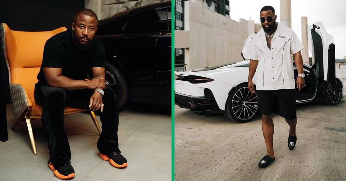 Cassper dropped a New Year's message on social media Cassper dropped a New Year's message on social media