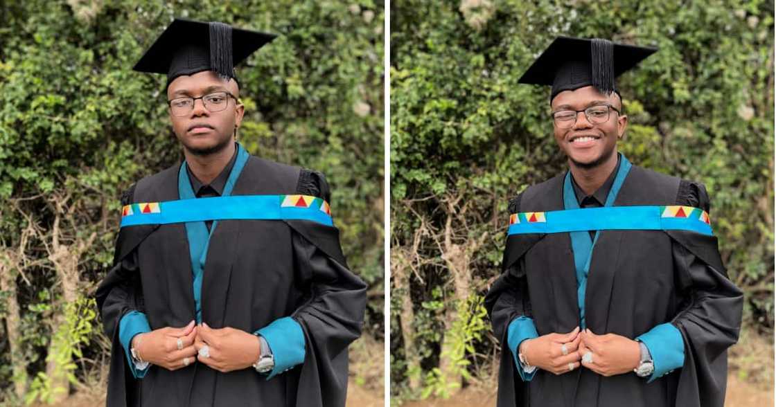 A determined dude went online to commemorate graduating from UKZN. A determined dude went online to commemorate graduating from UKZN.