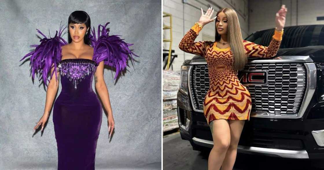 Cardi B shows off her cars Cardi B shows off her cars