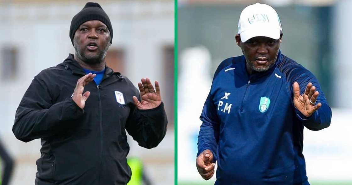 Abha FC coach Pitso Mosimane Abha FC coach Pitso Mosimane