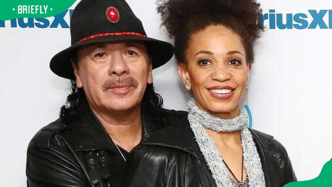 Carlos Santana and his wife Cindy Blackman Carlos Santana and his wife Cindy Blackman