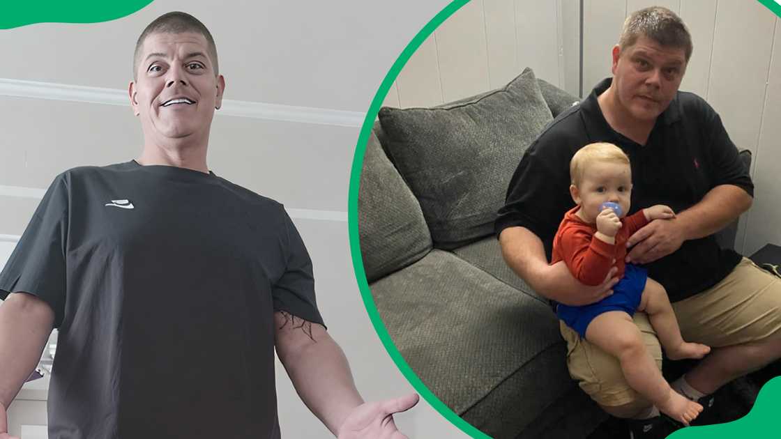 Geno Doak and his grandson Geno Doak and his grandson