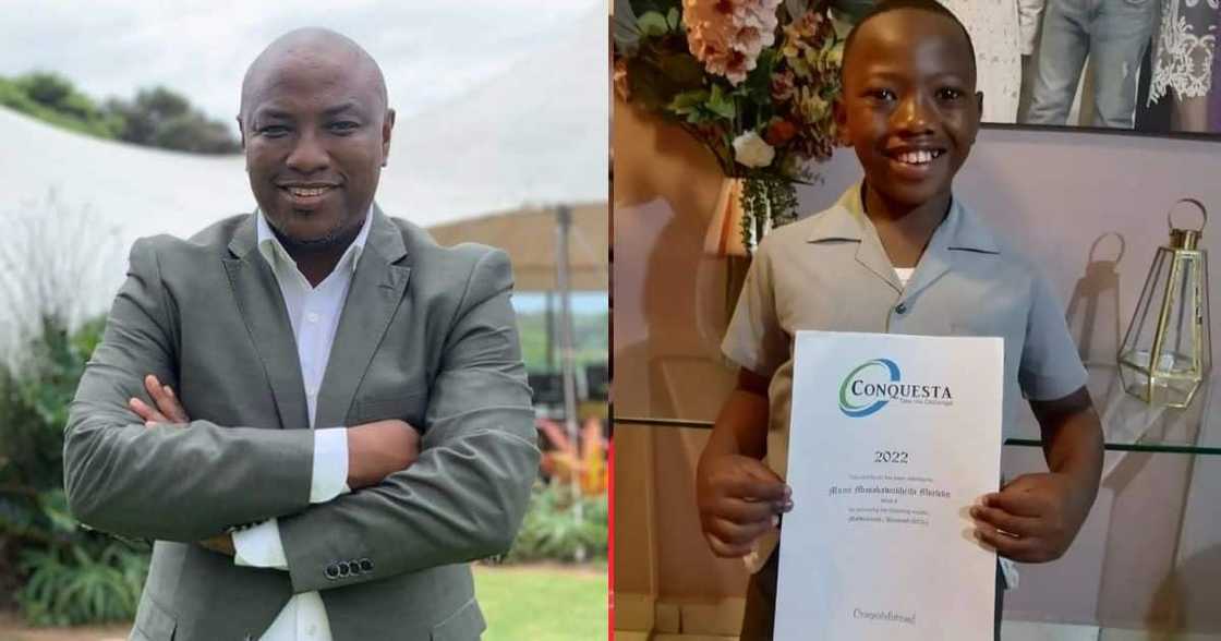 Musa Mseleku is proud of his son Mnini Musa Mseleku is proud of his son Mnini