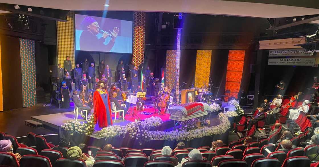 Mzansi Pays Tribute to Sibongile Khumalo as She Is Laid to Rest