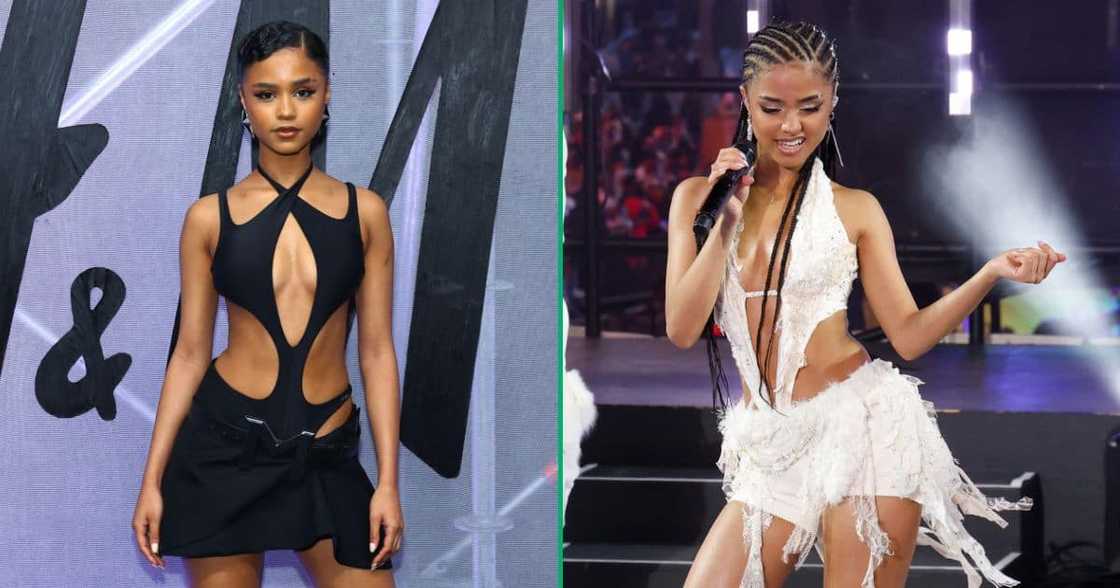 Tyla attends the Grammys with her parents Tyla attends the Grammys with her parents