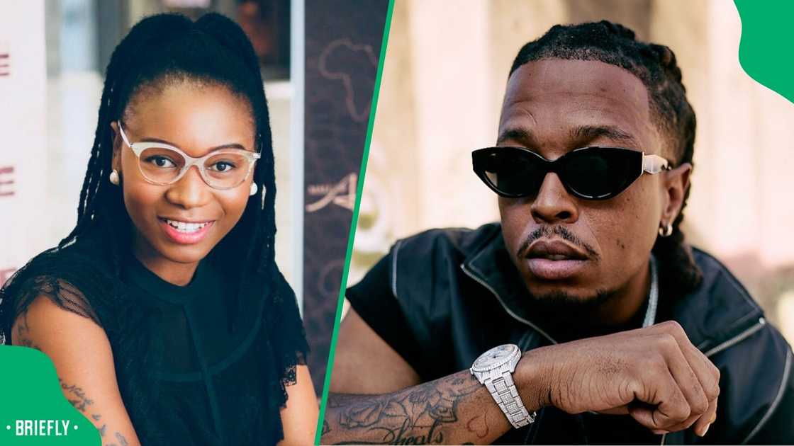 Jackie Phamotse said she's inspired by Anatii's weight loss journey Jackie Phamotse said she's inspired by Anatii's weight loss journey