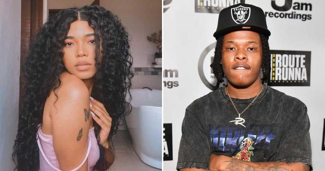 Nasty C confirms his girlfriend Sammie Heavens is pregnant