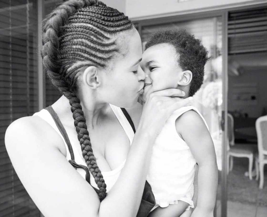 Gail Mabalane baby Gail Mabalane baby